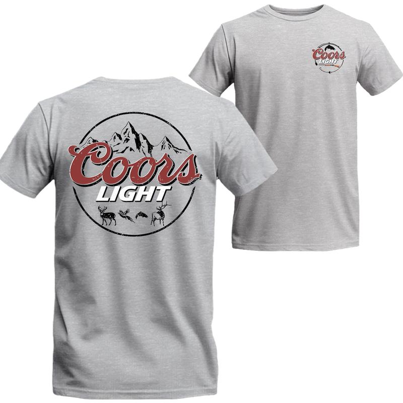 Coors Light Hunting T-shirt, Coors Light Pheasant Tee, Coors Rodeo Tee, Unisex T-shirt For Men, For Women