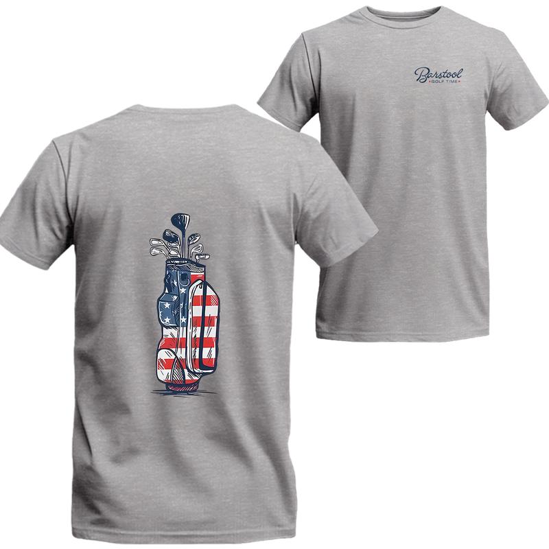 Barstool Golf Bag T-shirt, Barstool Short Sleeve Tee, Unisex Shirt, Menswear Top