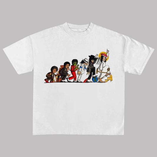 Michael Jackson T-Shirt, Vintage MJ Graphic Tees, Unisex Music Pop Shirt, Fashionable Menswear Womenswear Streetwear