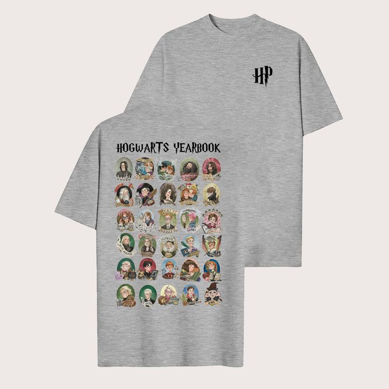 Hogwarts Yearbook New Version Shirt, Harry Magic Movie, Halloween, Fall Season, Full Sizes Full Colors, Comfort Casual Tops