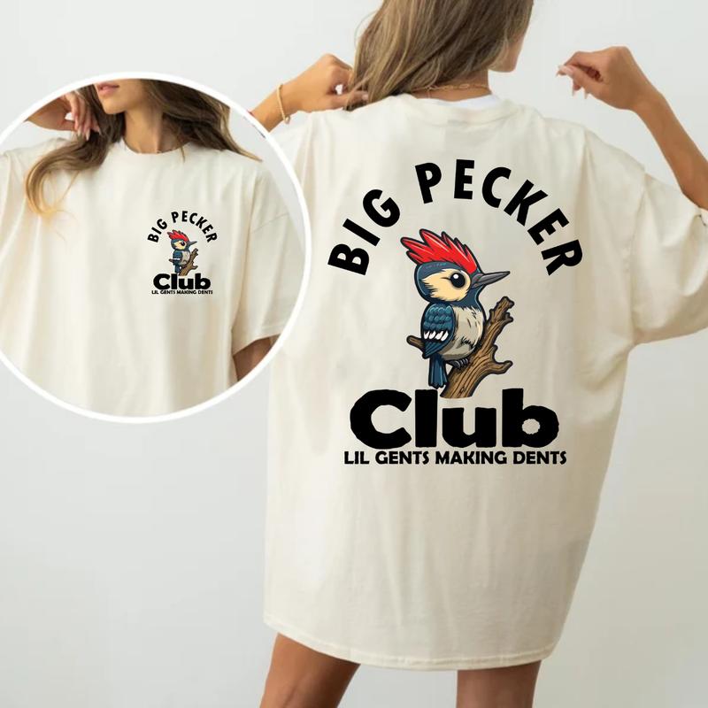 Big Pecker Club Men's T-shirt, Vintage tee, Gift For Men, Unisex Shirt Classic Cotton