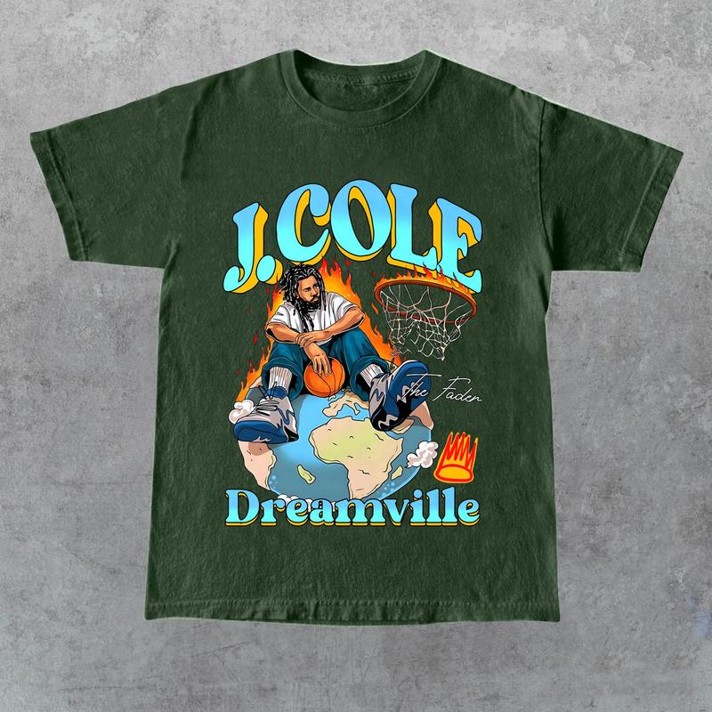 Limited J Cole Dreamville Vintage T-Shirt, Gift For Women and Man Unisex T-Shirt