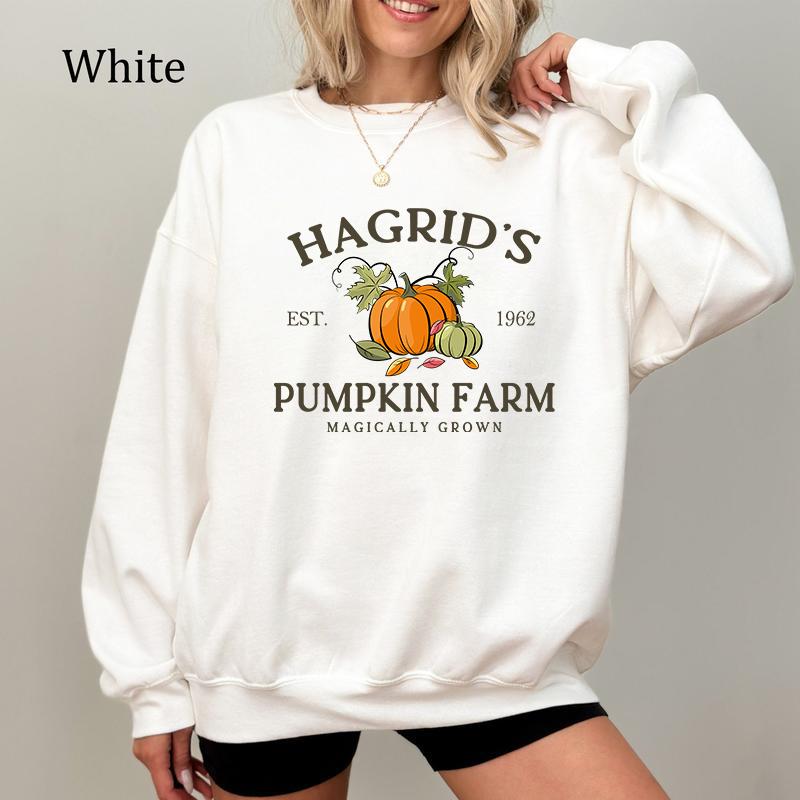 Hagrid's Pumpkin Patch Fall Shirt - Sweatshirt - Hoodie, Hagrid's Pumpkin Patch Fall Shirt, Pumpkin Patch Shirt, Fall Tee, HP Fan Gift, Potterhead Gif