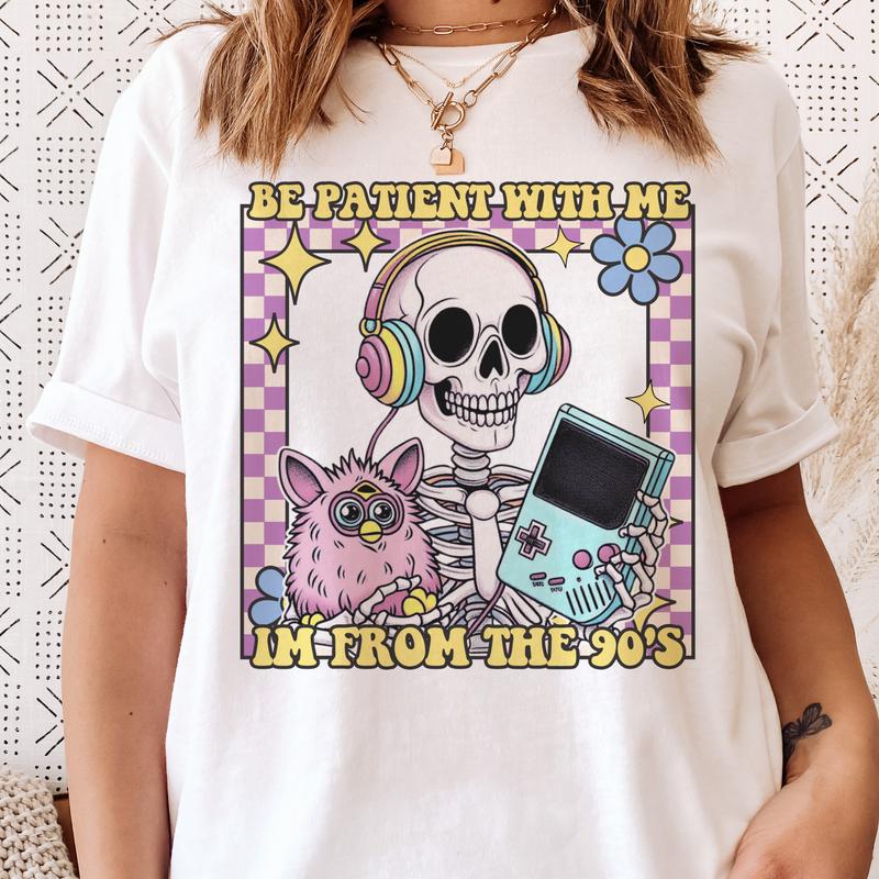 Be Patient With Me Funny T-ShirtSarcastic Tees Please Be Patient I'm From the 1900's Tshirts Funny I'm from the 1900s Tees Sarcastic Funny Tops