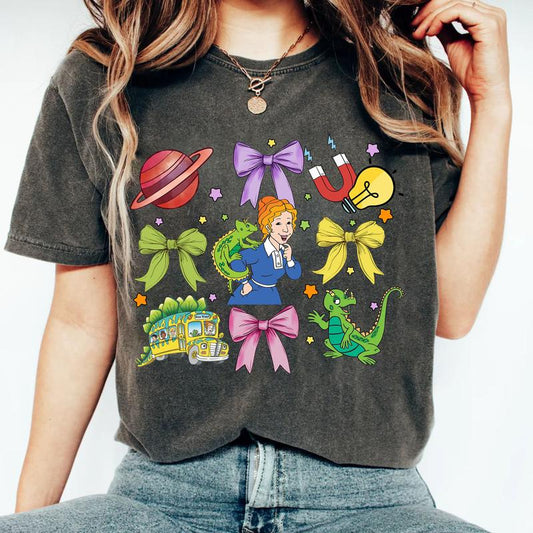Ms.Frizzle The Eras Tour Teacher shirt, Miss Frizzle Shirt, Magic School Bus Shirt, Children's Book Teacher Shirt, Book Lover Shirt, I Still Read Chil