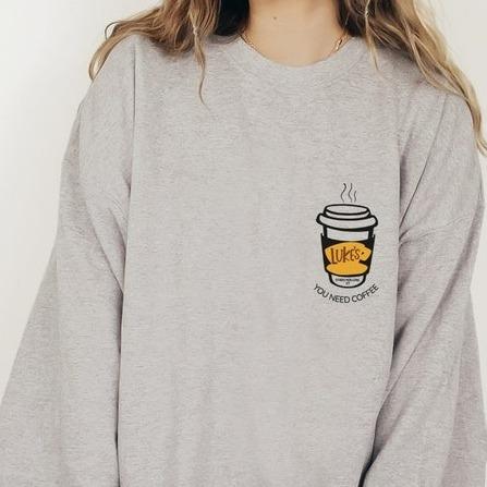 Lukes Diner Sweatshirt  T Shirt, Gilmore Girls Shirt, Stars Hollow shirt, Gilmore Girls Gift, Gilmore Girl Gifts, Gilmore Girls Merch, Lorelai, Gilmor