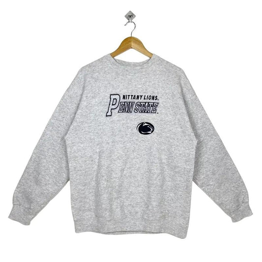90s Pennsylvania State University Nittany Lions T-Shirt Sweatshirt Pullover Hoodie Reprinted Gift For NCAA Fans Cotton Menswear