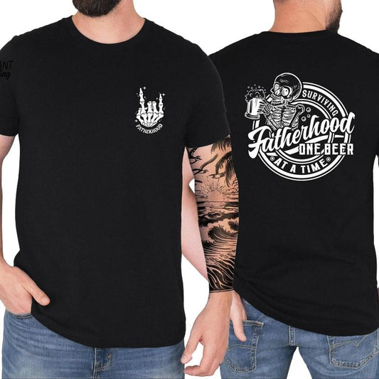 Funny Fatherhood Shirt, Dad Shirt, Trendy Front And Back Shirt, Fathers Day Shirt, Gift For Dad