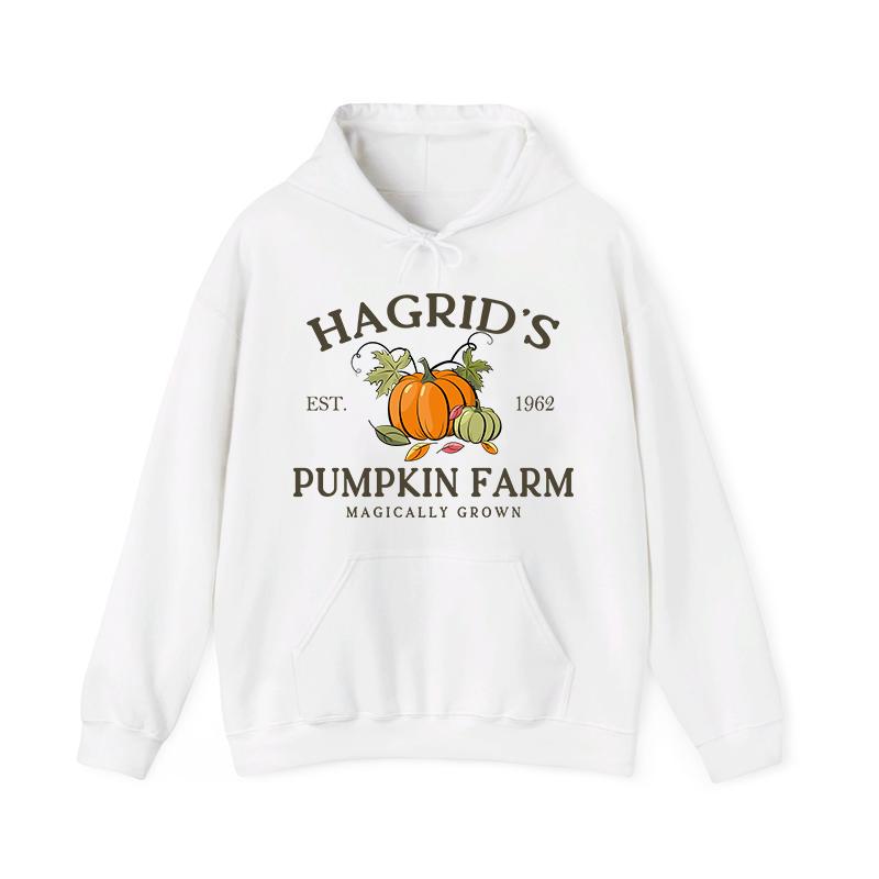 Hagrid's Pumpkin Patch Fall Shirt - Sweatshirt - Hoodie, Hagrid's Pumpkin Patch Fall Shirt, Pumpkin Patch Shirt, Fall Tee, HP Fan Gift, Potterhead Gif