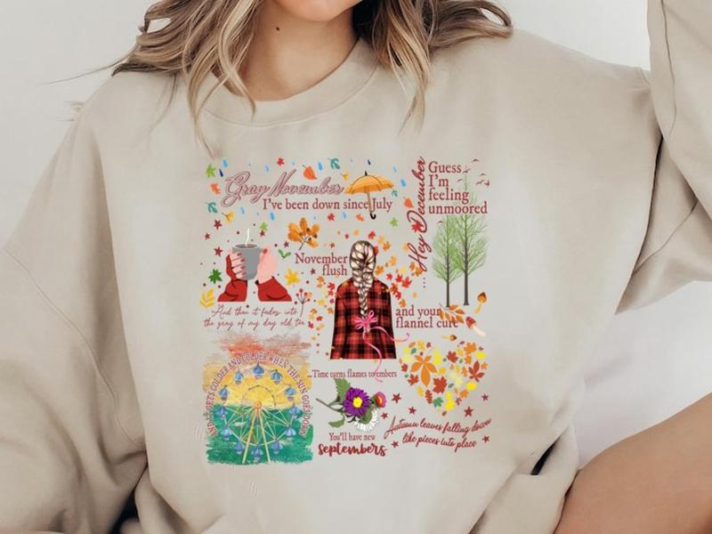 Autumn Falling Leaves ShirtSweatshirtHoodie, Autumn Falling Song Lyrics