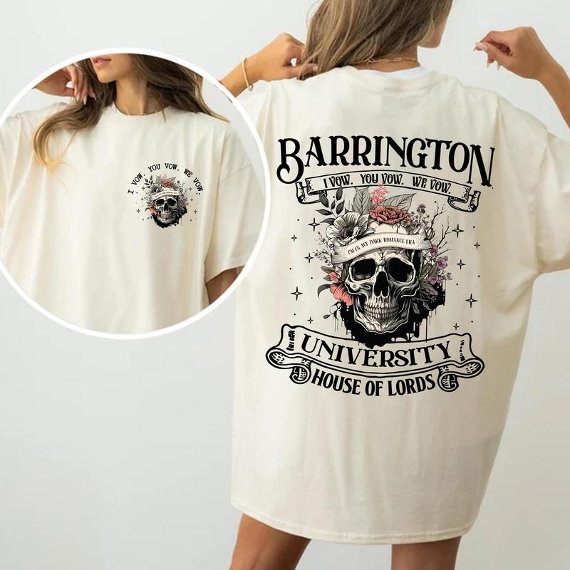 Retro Barrington University The Ritual Sweatshirt, Shantel Tessier Merch, Book Lover Shirt, Bookish Merch, Booktok Shirt, LORDS Series Book Shirt, Dar