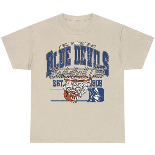 Vintage NCAA Duke Blue Devils T-Shirt, Graphic Vintage T-Shirt, Full Color T-Shirt, Unisex T-Shirt, For Men, For Women billabongshirts