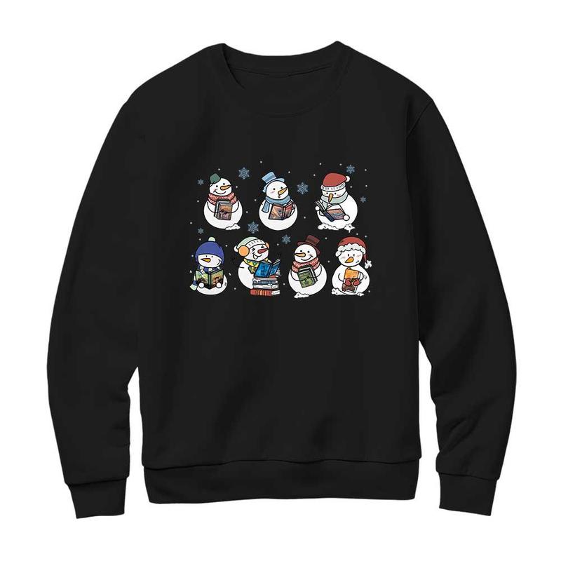 HP Snow Man Books Sweatshirt, Harry Potter Books Hoodie, Christmas Gift For Potterheads