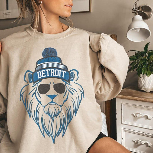 Detroit Football Sweatshirt, Detroit Football Tee, Sunday Football, Game Day Shirt