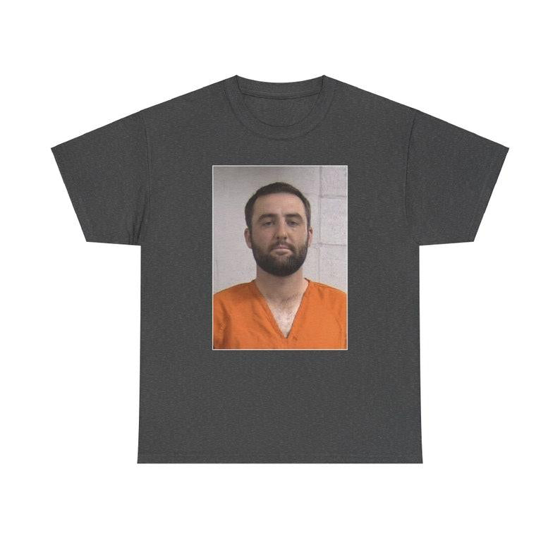 Scottie Scheffler Mugshot T-Shirt, drip clothing Crewneck Shortsleeve