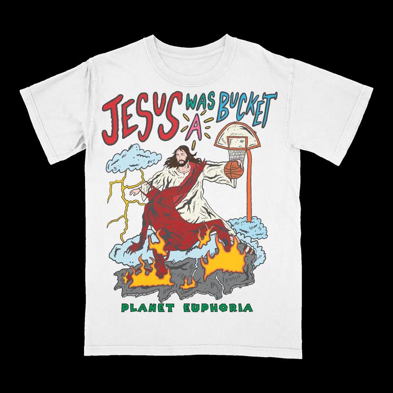 Je.sus Basketball Euphoria Planet Shirt, Basketball Shirt, Graphic T-shirt ,Gift For Women, Gift For Men, Fall tee