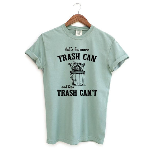 More Trash Can Raccoon Funny Shirt, Silly Comfort Colors Shirt