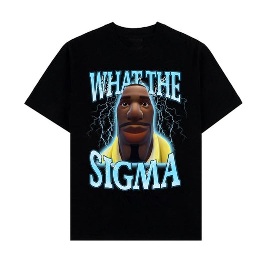 What The Sigma Meme Defaut Fortnite Shirt  Graphic Tee Funny Meme Shirt Trendy Tee Funny Gift Idea