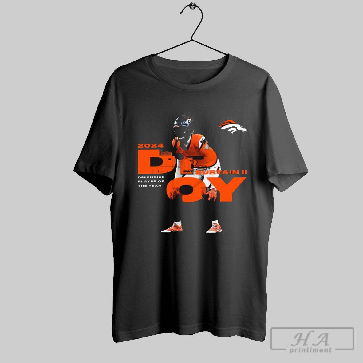 Pat Surtain Ii Denver Broncos 2024 Nfl Football Defensive Player Of The Year T Shirt