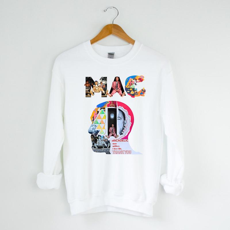 Mac Miller Albums On Head Sweatshirt, Hoodie, T-shirt