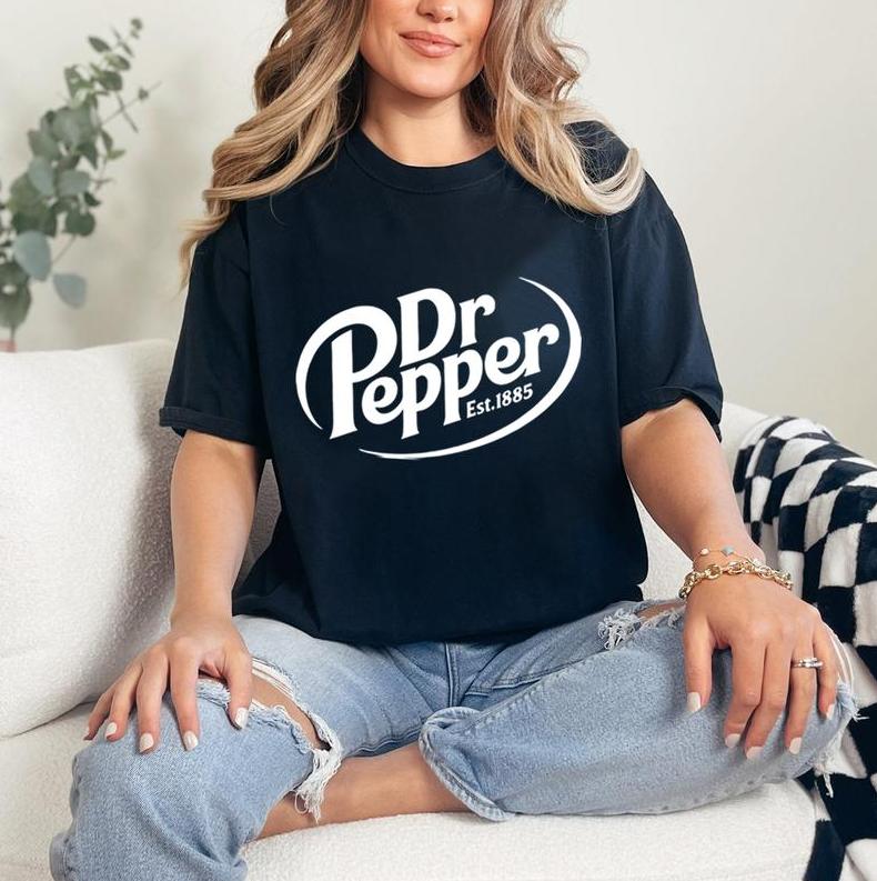 Dr Pepper Shirt Dr Pepper Lover, Universal Graphic Tee Tshirt, Full Color, For Men, For Women