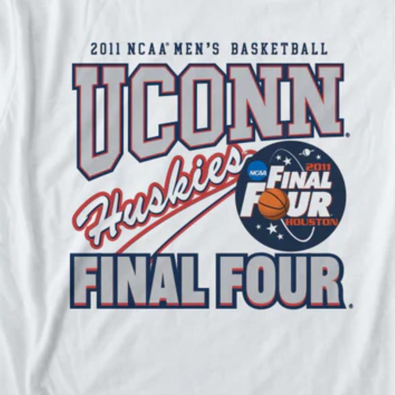 VINTAGE 90S UCONN HUSKIES FINAL FOUR '11 NCAA
