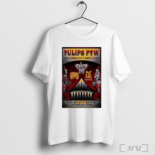 Poster Caroline Carr With Pet Taxi Fort Worth Tx February 16 2025 Shirt Sweatshirt