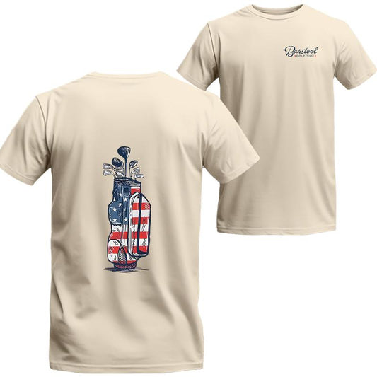 Barstool Golf Bag T-shirt, Barstool Short Sleeve Tee, Unisex Shirt, Menswear Top