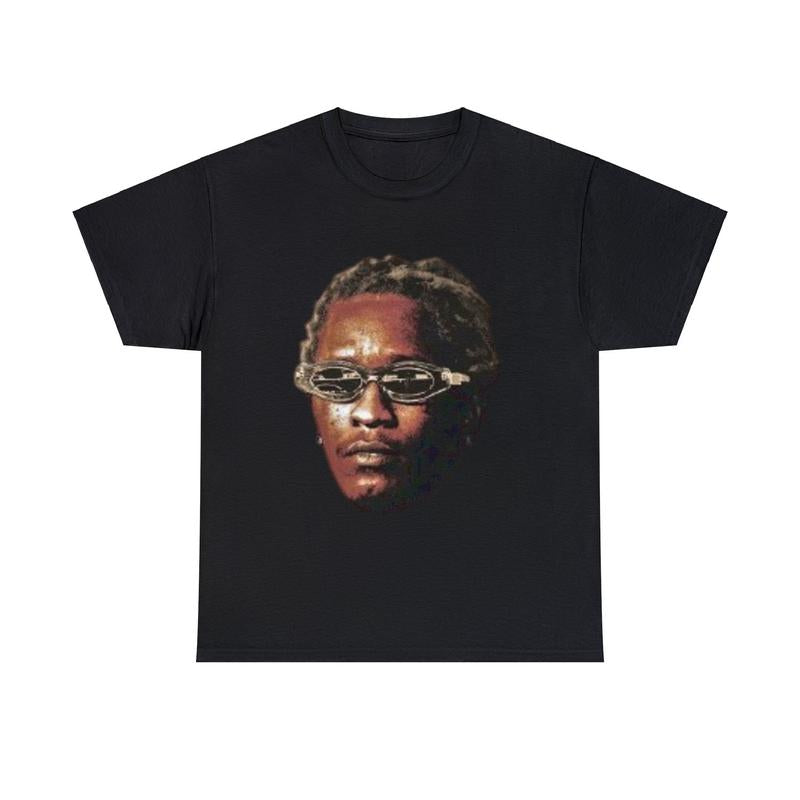 YOUNG THUG T-SHIRT, Rap Tee Concert T-Shirt, Kanye Thugger Slime Season  Green Rare Hip Hop Graphic T-Shirt, Vintage Unisex Shirt
