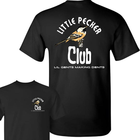 Little Pecker Club Lil Gents Making Dents Shirt, Little Pecker Club 2 Sides Shirt, Full Colors, Full Sizes, For Men, For Women