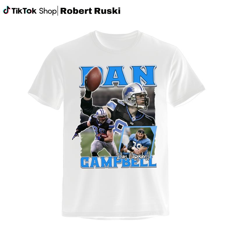 Dan Camp Shirt, Lion s Football Shirt, Gifts For Football Fans