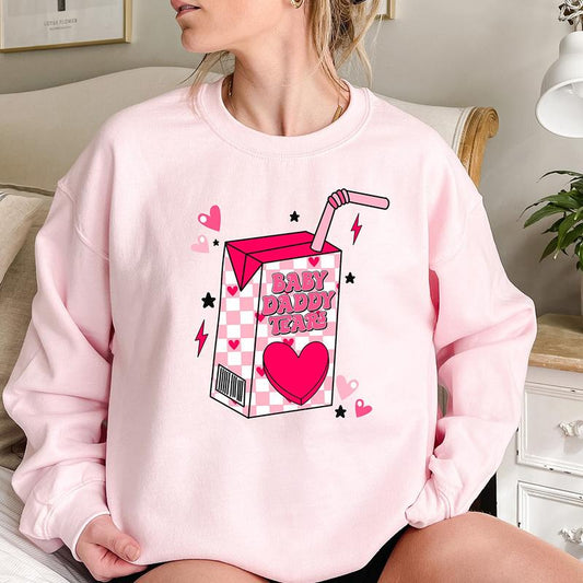 Baby Daddy Tears Anti Valentine Sweatshirt, Hoodie, T-shirt, Valentine's Day Gifts