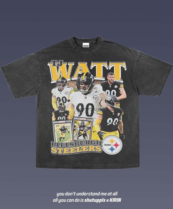 TJ Watt 1.0 Graphic Tee  American Football  Gift For Fan