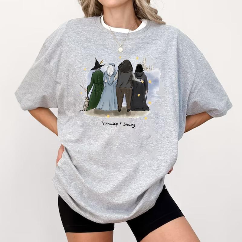 HP Professors In Paradise, Rest In Peace McGonagall Professor, Dame Maggie Smith T-Shirt, Harry Sweatshirt Hoodie Womenswear Check