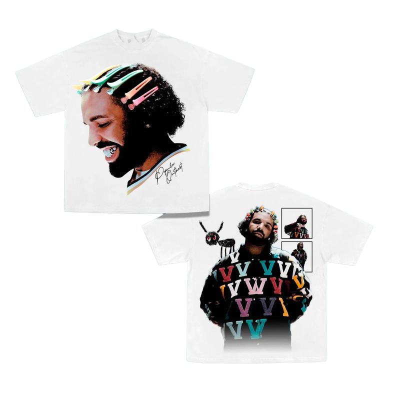Drake â€œFor All My Dogsâ€ Edition tee, Vintage Rap Tee, 90s Hip Hop Legend Shirt