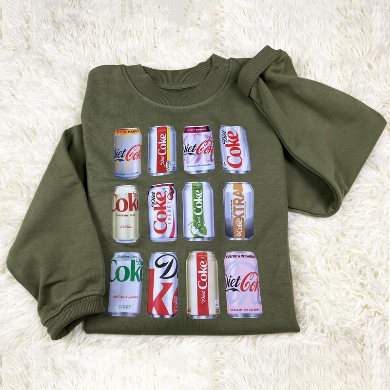 Diet Coke Sweatshirt, Coke Sweatshirt, Gift for Diet Coke Lover