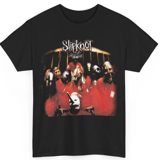 Slipknot Self Titled Album Cover Unisex T-Shirt Cotton Tshirt
