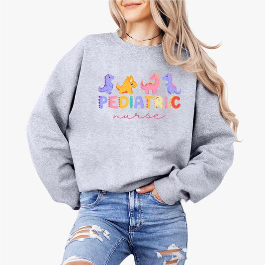 Pediatrics Sweatshirt, Pediatrics Dinosaurs Shirt, PEDS Sweatshirt, Peds Nurse Shirt, Cute Peds Crewneck, Pediatric Nurse Gift, Pediatric Gift, Unisex