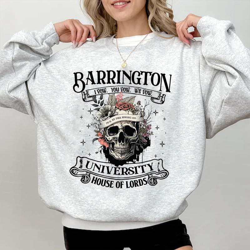 Barrington University The Ritual Sweatshirt, Shantel Tessier Merch, Book Lover Shirt, Bookish Merch, Booktok Shirt, LORDS Series Book Shirt, Dark Roma