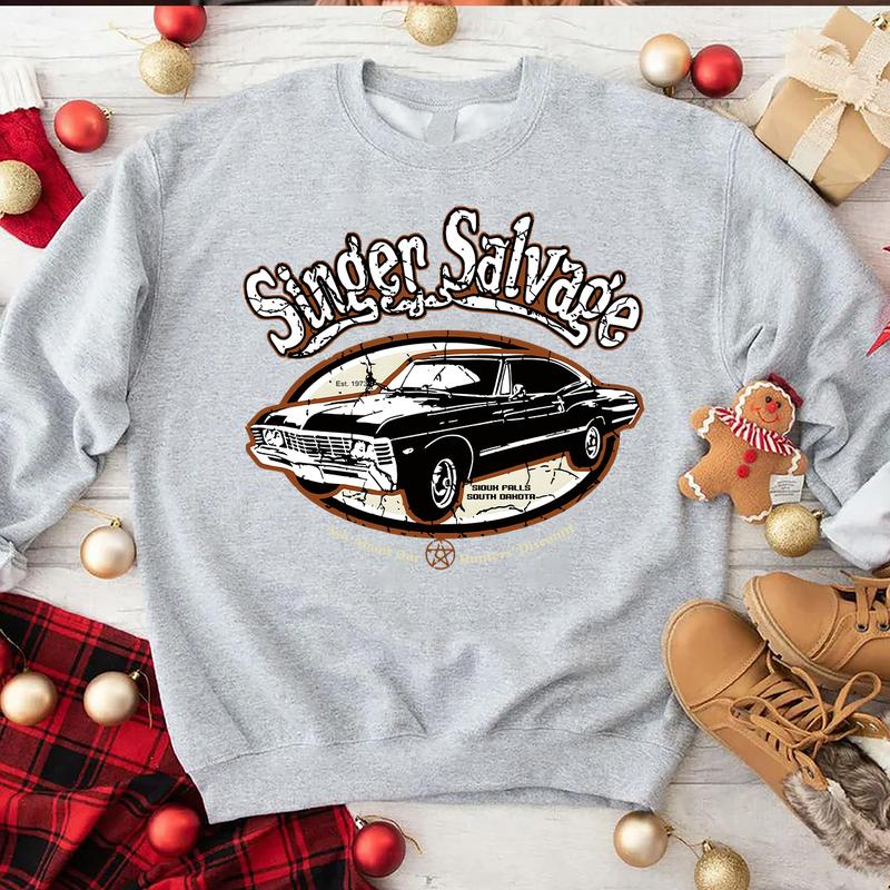 Vintage Supernatural Sinngger Salvaagge Shirt, Gift For Woman and Man Unisex T-Shirt Sweatshirt HoodieQuotes