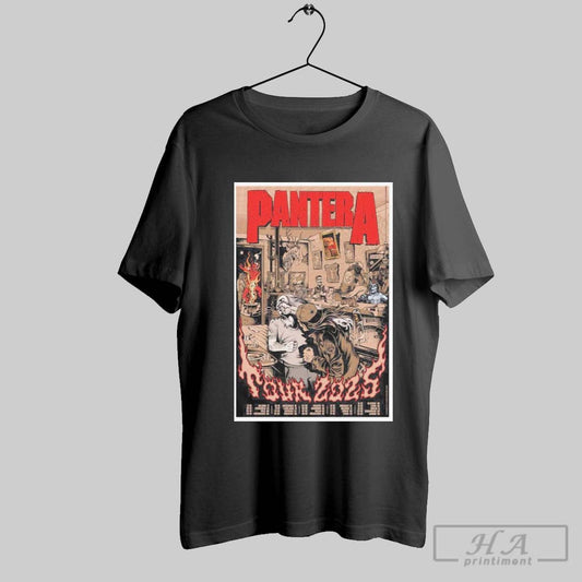 Pantera Concert Tour 2025 Poster Shirt