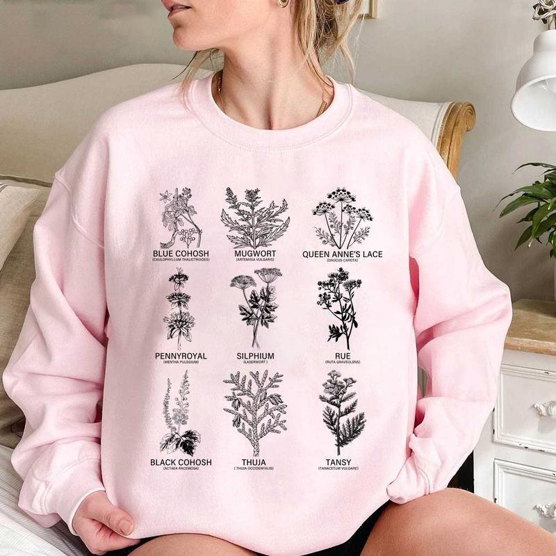 Herbs For Reproductive Freedom Shirt, Women's Right T-shirt Sweatshirt Hoodie, Feminist Equality Tees, Girl Power Shirt, Womenswear Cotton Tops