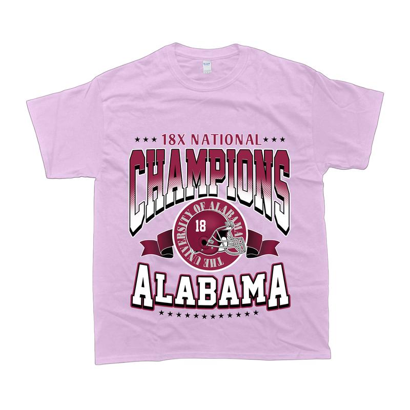 Alabama Crimson Tide Champs Locker Vintage Style T-Shirt