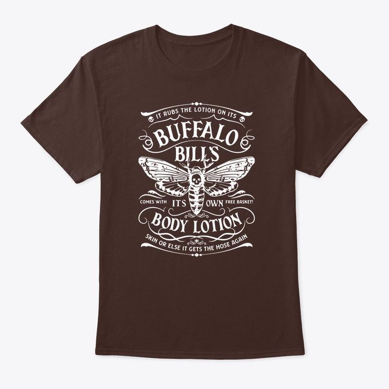 Buffalo Bill Lotion T-Shirt Mother's Day Gifts, Women's Tops, Womenswear, Cotton Fabric Relaxed Fit Chic Style, gift for girls