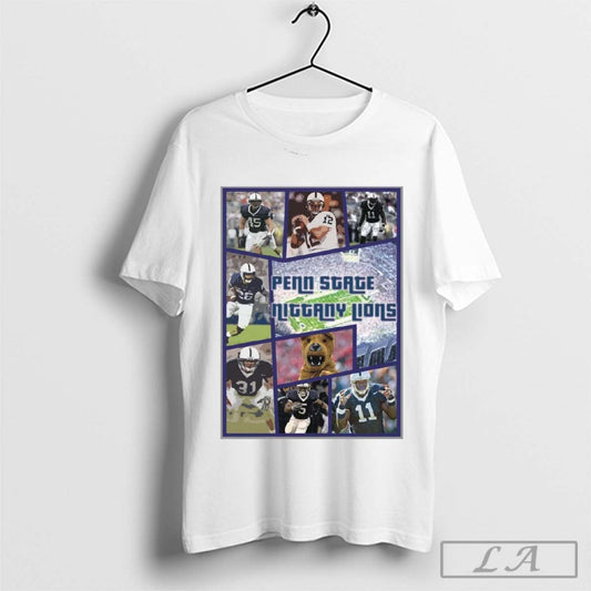 Penn State Nittany Lions Football Grand Theft Auto Themed Poster shirt