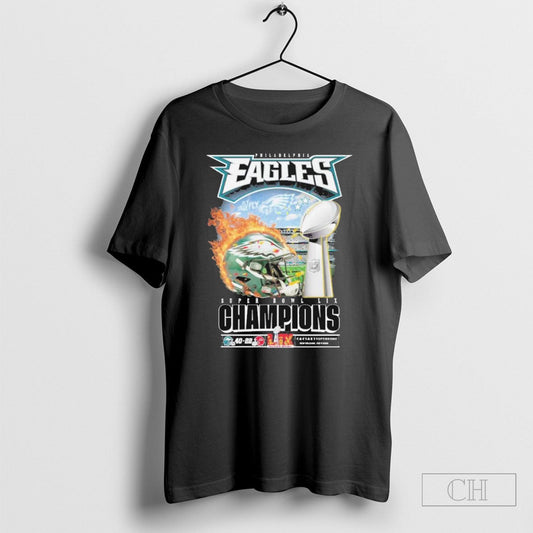 Philadelphia Eagles Super Bowl Lix Champions Beat Chiefs 40 22 Shirt