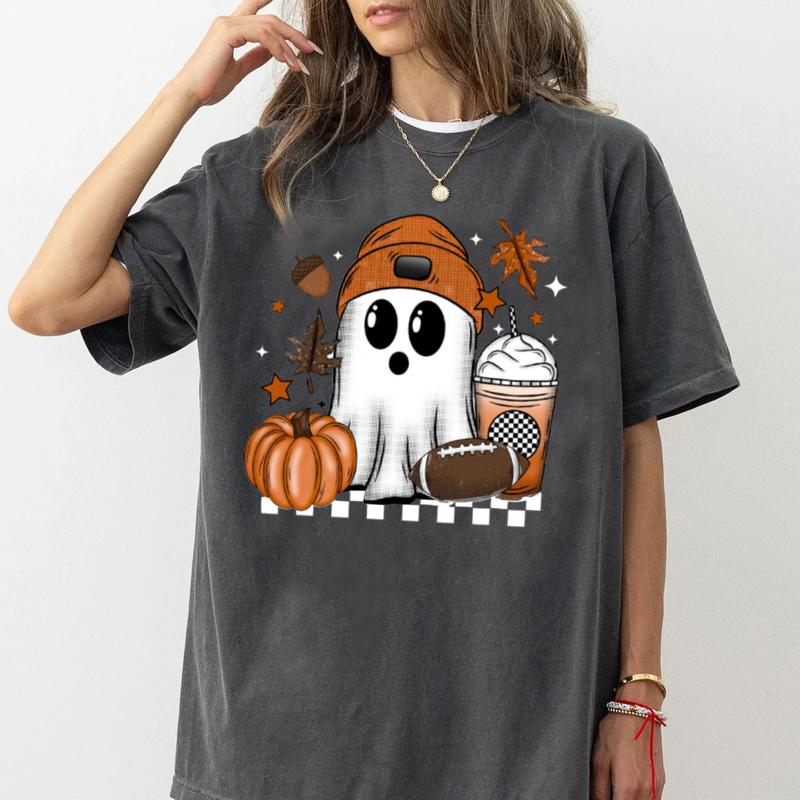 Ghost football T-Shirt Unisex Classic Collar