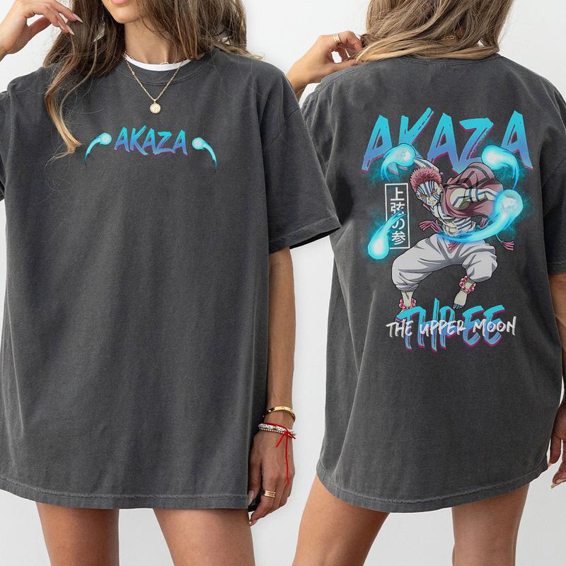 Akaza is The Upper Moon 3 Demon Shirt, Hakuji Soyama Sweatshirt, Demon Slayer t-shirt, Anime sweatshirt hoodie, Anime lover t-shirt