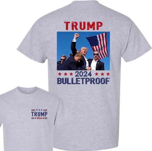 Trum 2024 Bulletproof Shirt, Praying for Presidet Trum Shirt, Bloodied Trum Fist Pumps, Trum Shooting Tee, Trum Assassination Tee Trum Shirts 2024, Do
