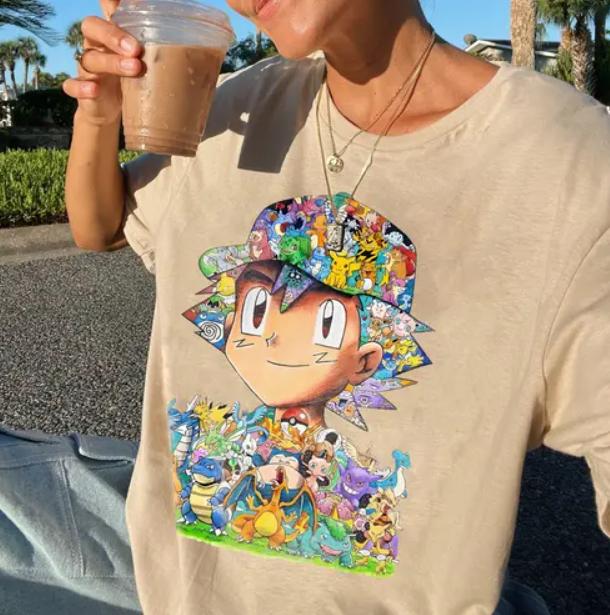 P0kem0n Anime Vintage Unisex T-Shirt